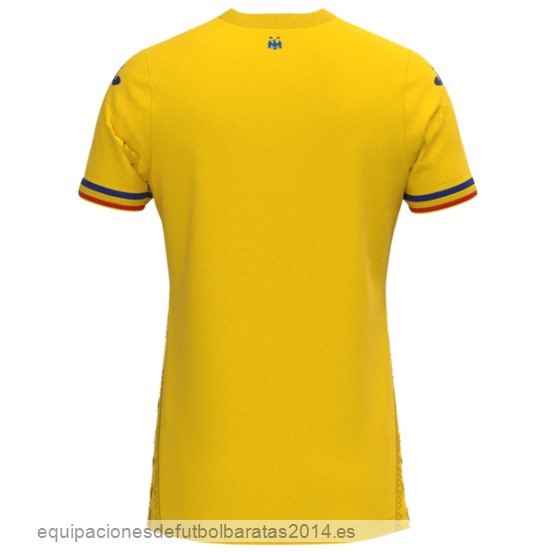 Nuevo Tailandia 1ª Camiseta Rumania 2023 Amarillo Baratas